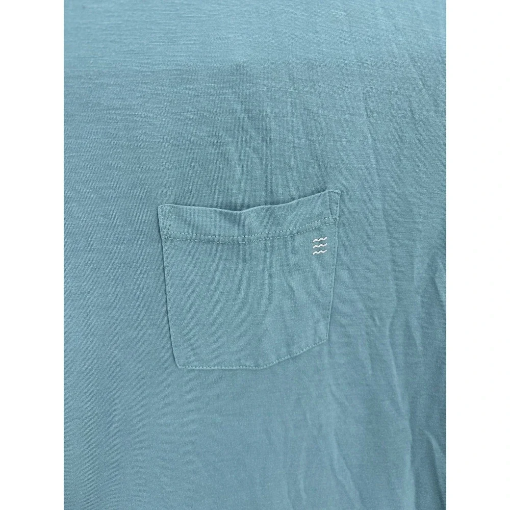 Free Fly Hoodie Mens XL Blue Green Pullover Bamboo Blend Lightweight Performance - Picture 3 of 7